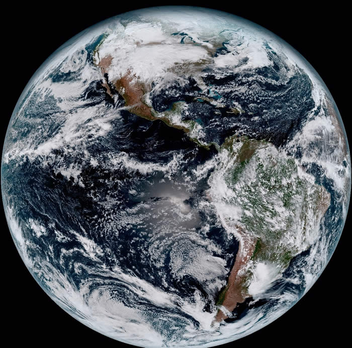 earth western hemisphere