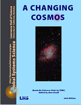 cover for A Changing Cosmos book
