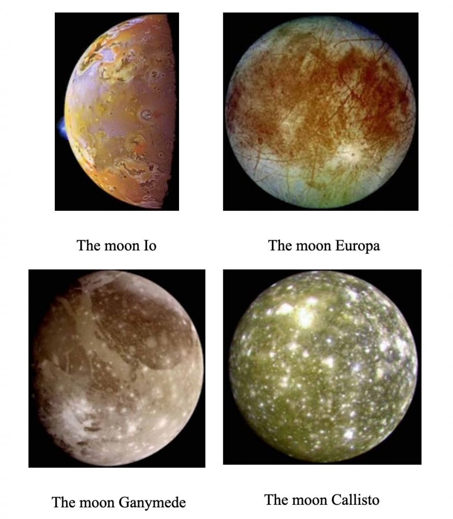 The Galilean moons