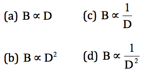 Proportionalty equations for Brightness-Distance relationship