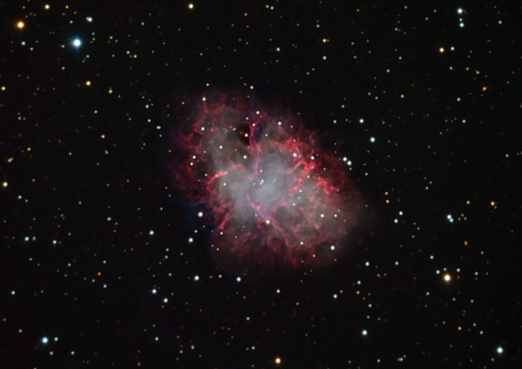The Crab Nebula, supernova remnant