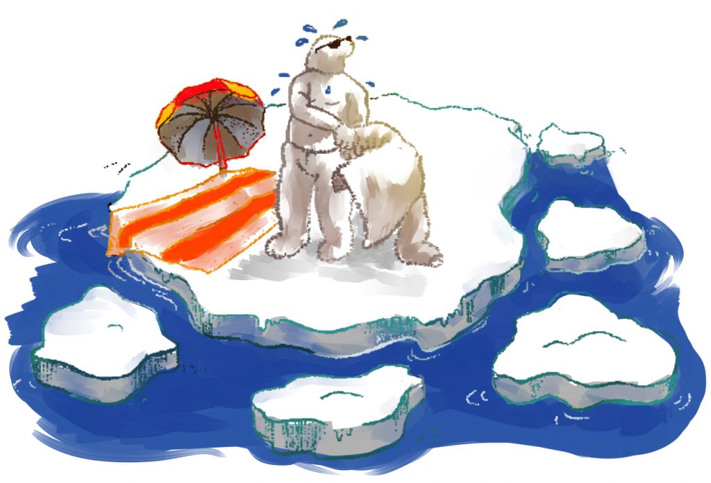 polar bear cartoon