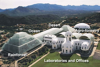 biosphere 2 bulidings
