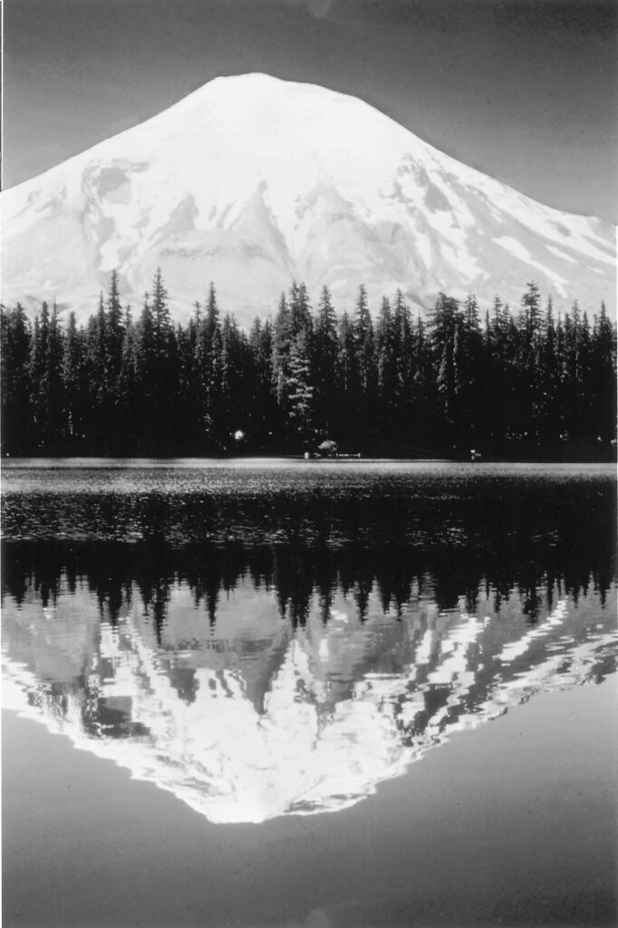 Mt St  Helens before the 1980 eruption