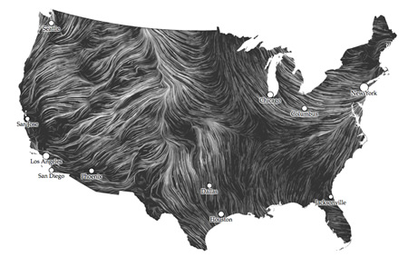 U.S. Wind map site