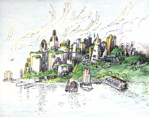 Eco San Francisco illustration