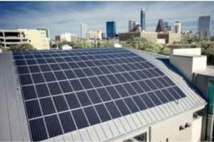 Solar panels on a rooftop...from article