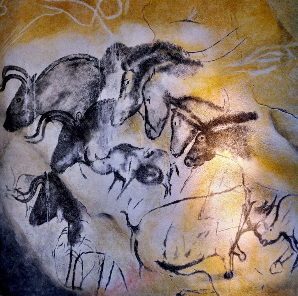 Chauvet´s cave horses