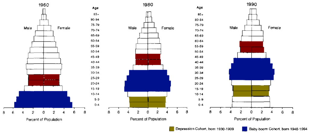 Age structure graphs