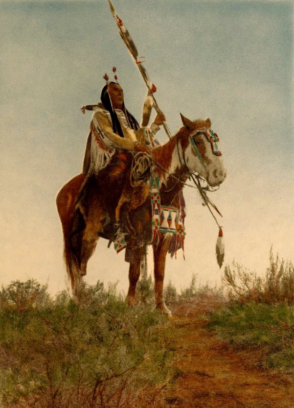 Indian on a horse