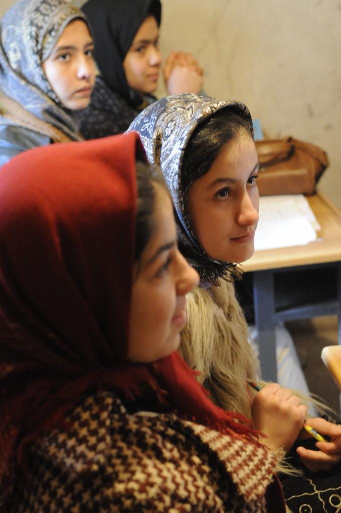 Afghani school children