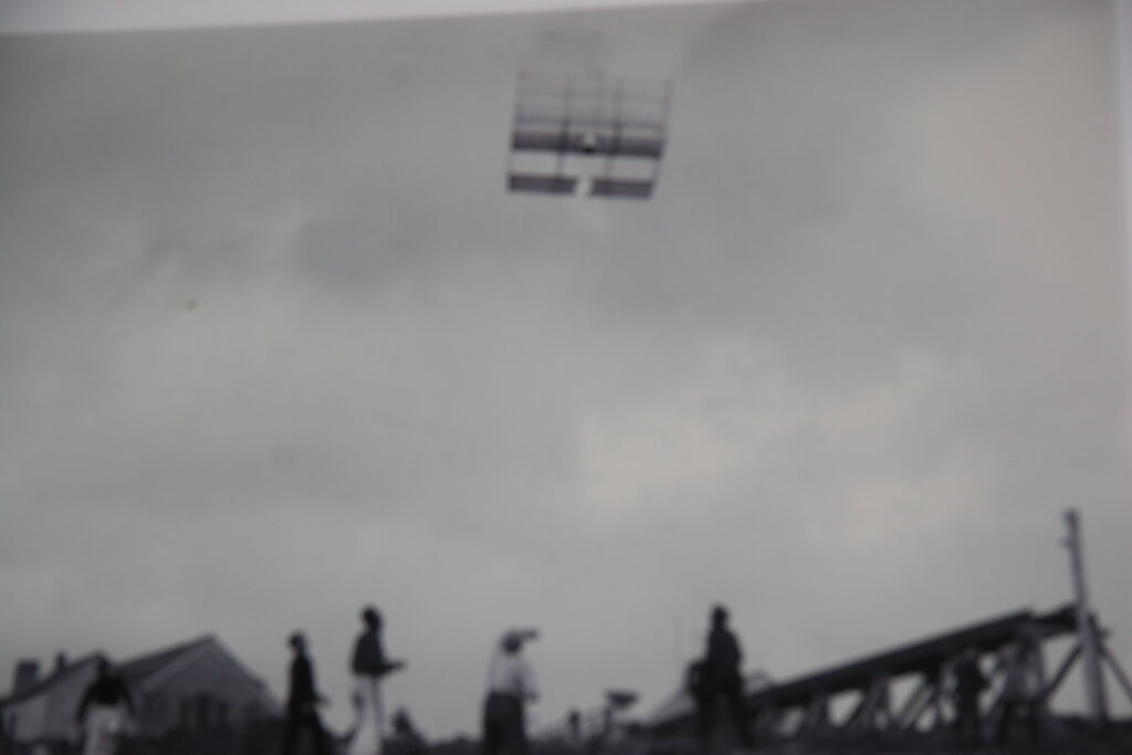 Box Kite with meteorograph on summit of Mount Washington N.H.